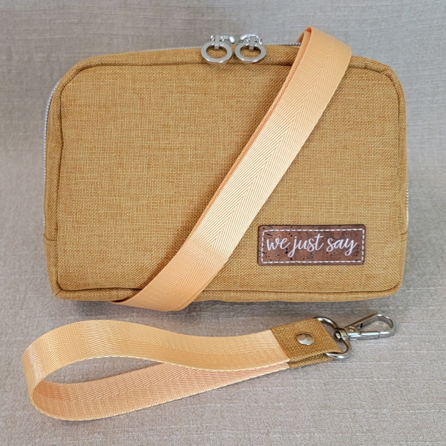 Crossbody Waist Pack - Yellow/Gingham