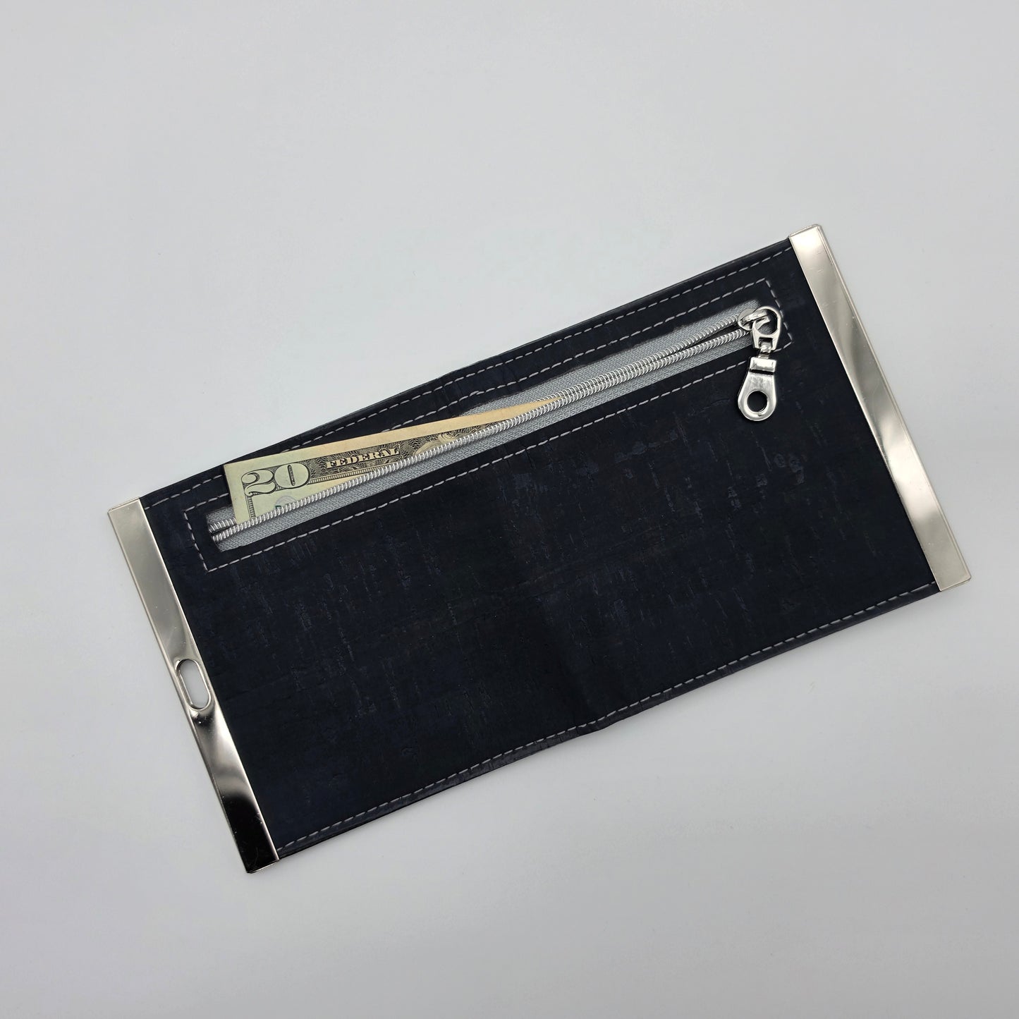 Cork Wallet - Navy