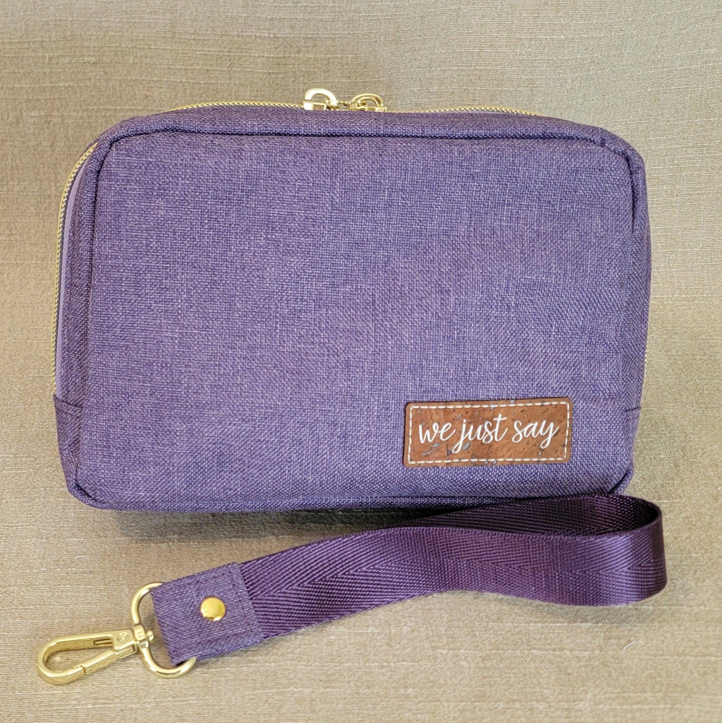 Crossbody Waist Pack - Dark Purple/Swirl