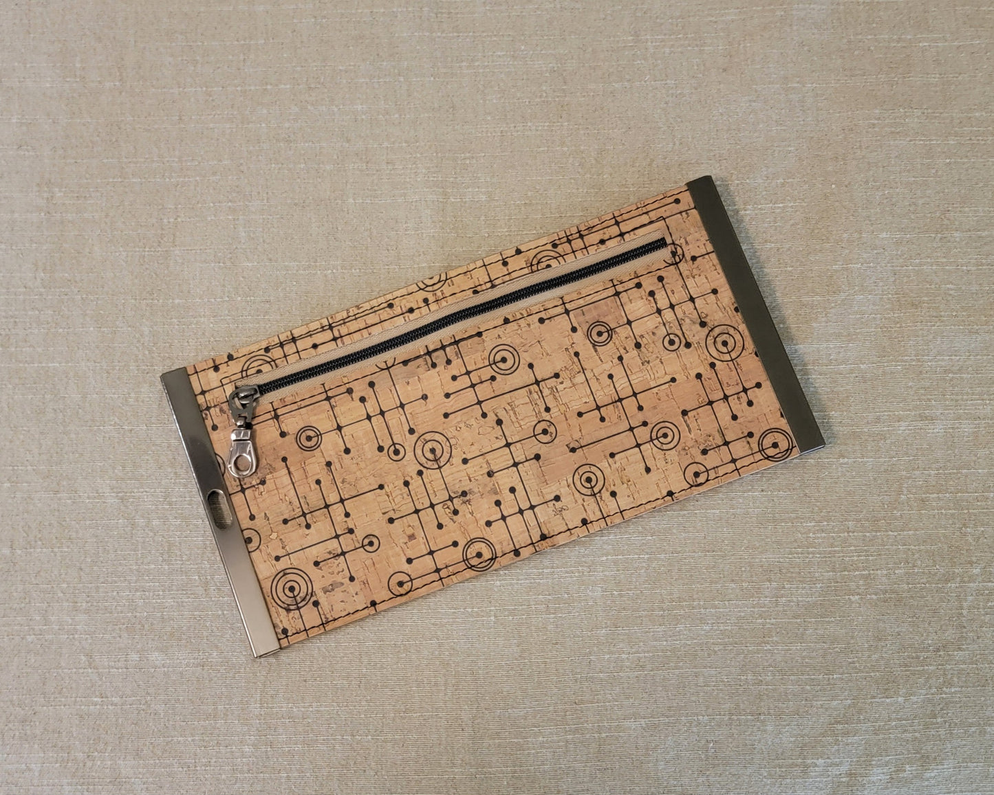 Cork Wallet - 50's Abstract