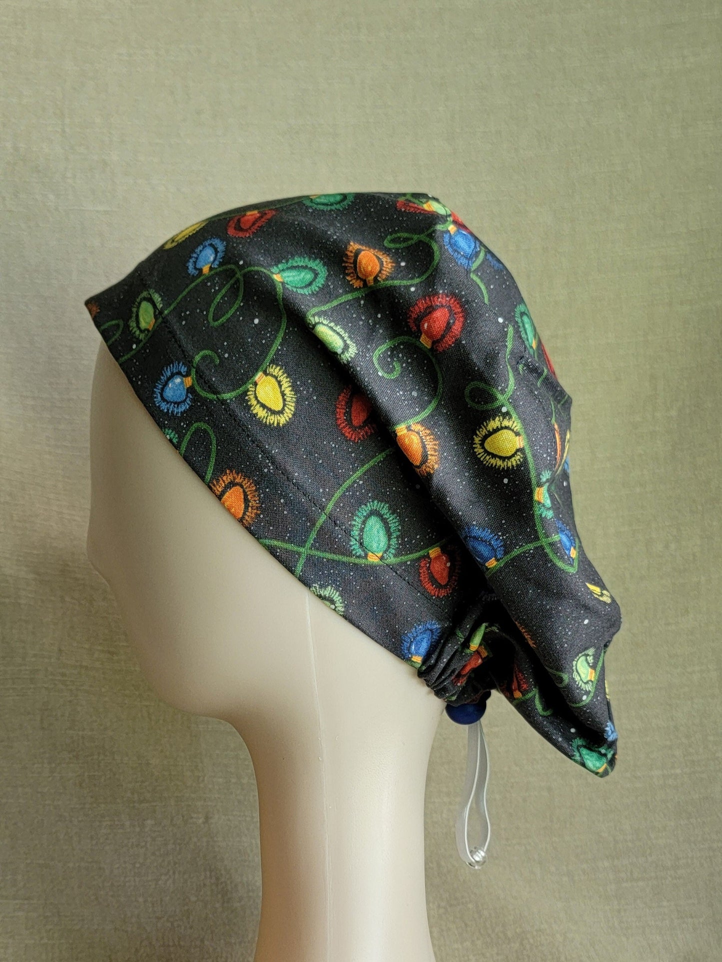 Scrub Cap - Holiday Lights