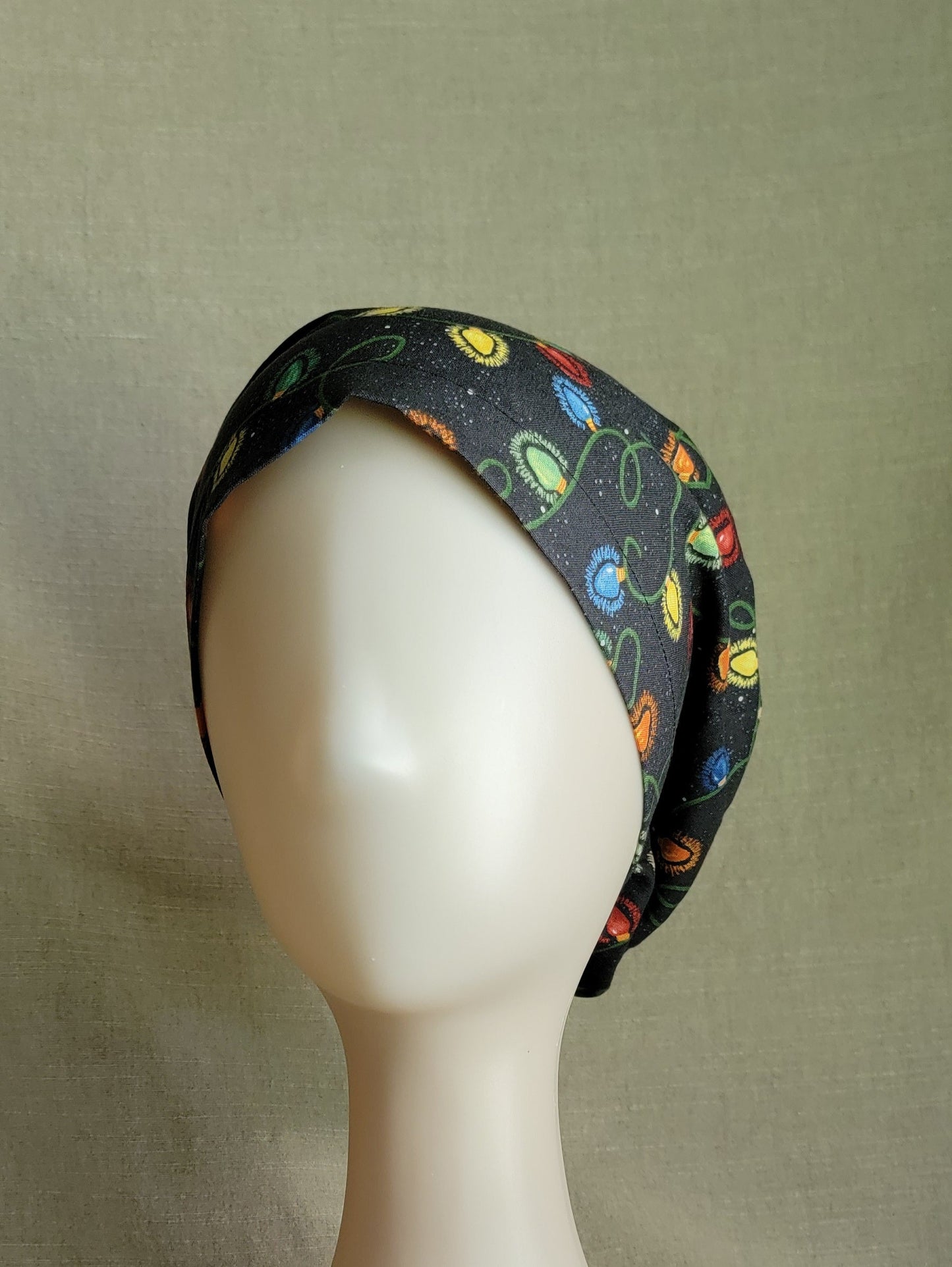 Scrub Cap - Holiday Lights