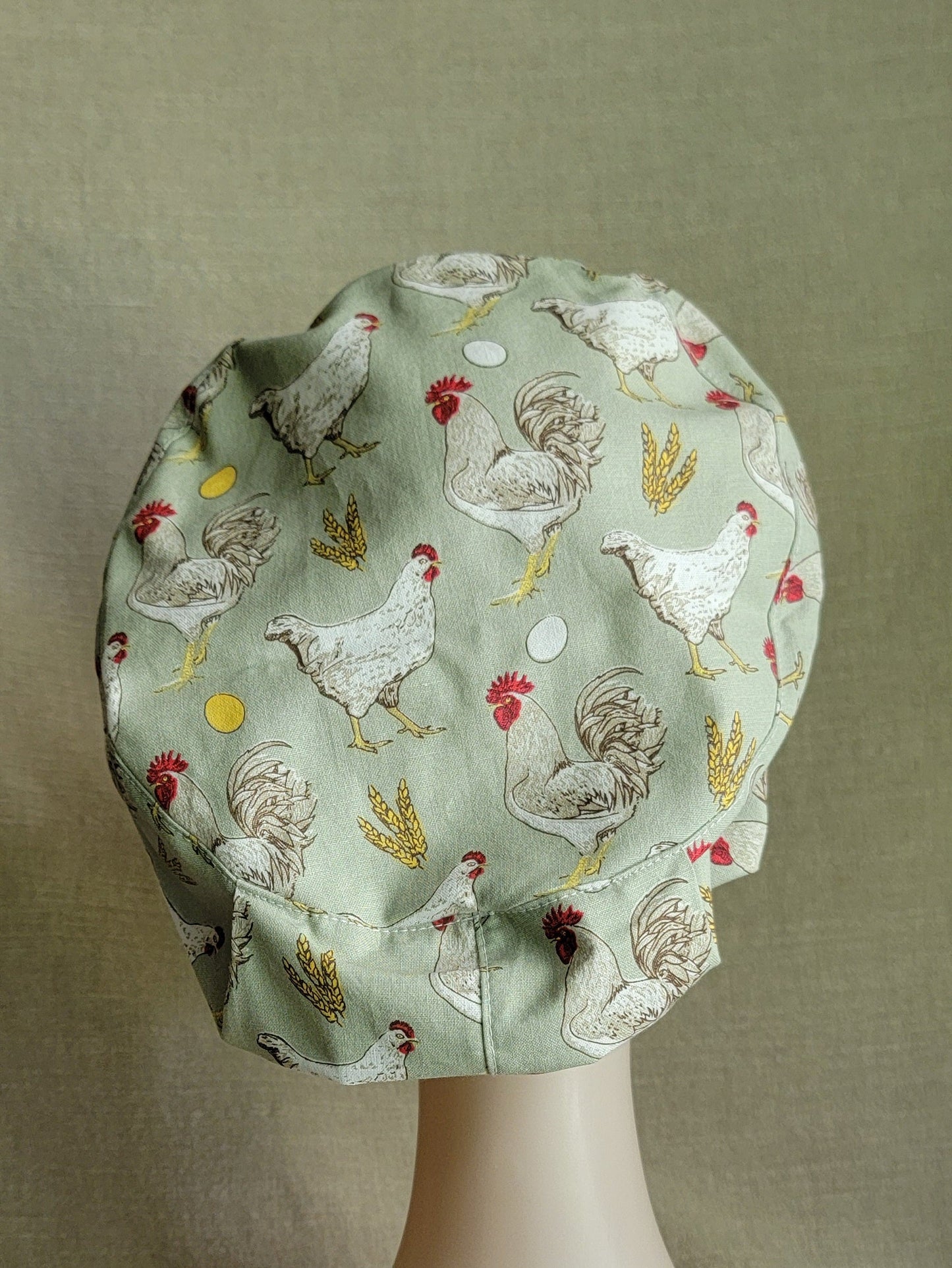 Scrub Cap - Chickens