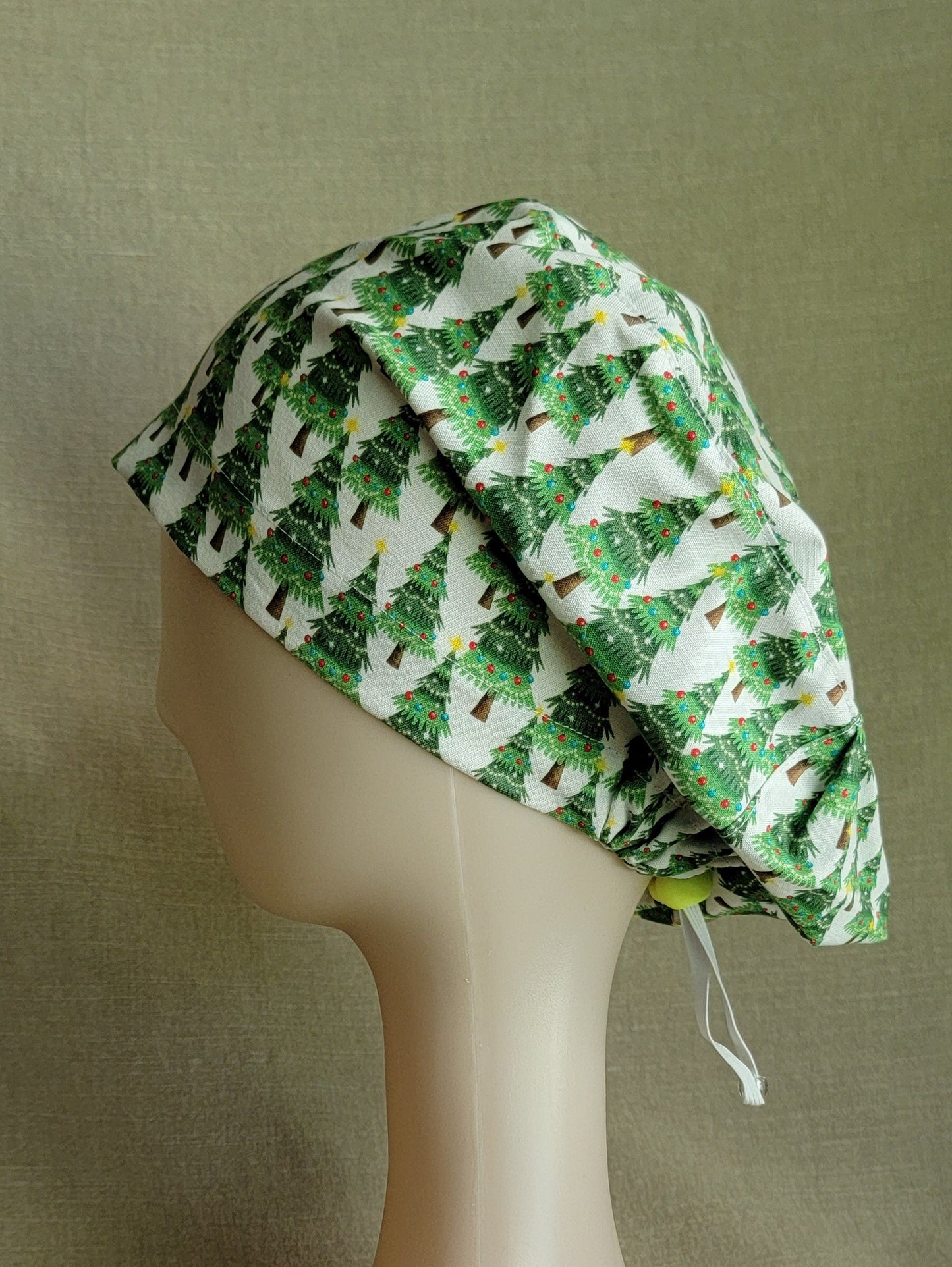 Scrub Cap - Christmas Trees