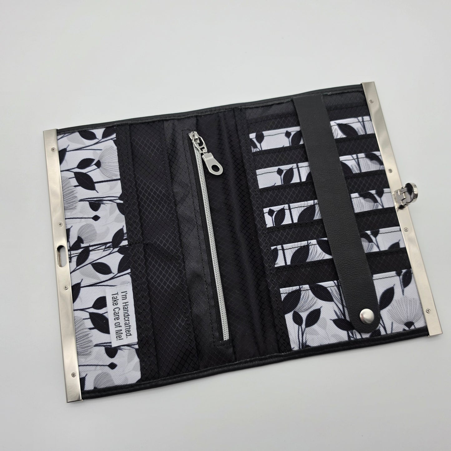 Compact Clutch Wallet - Leather