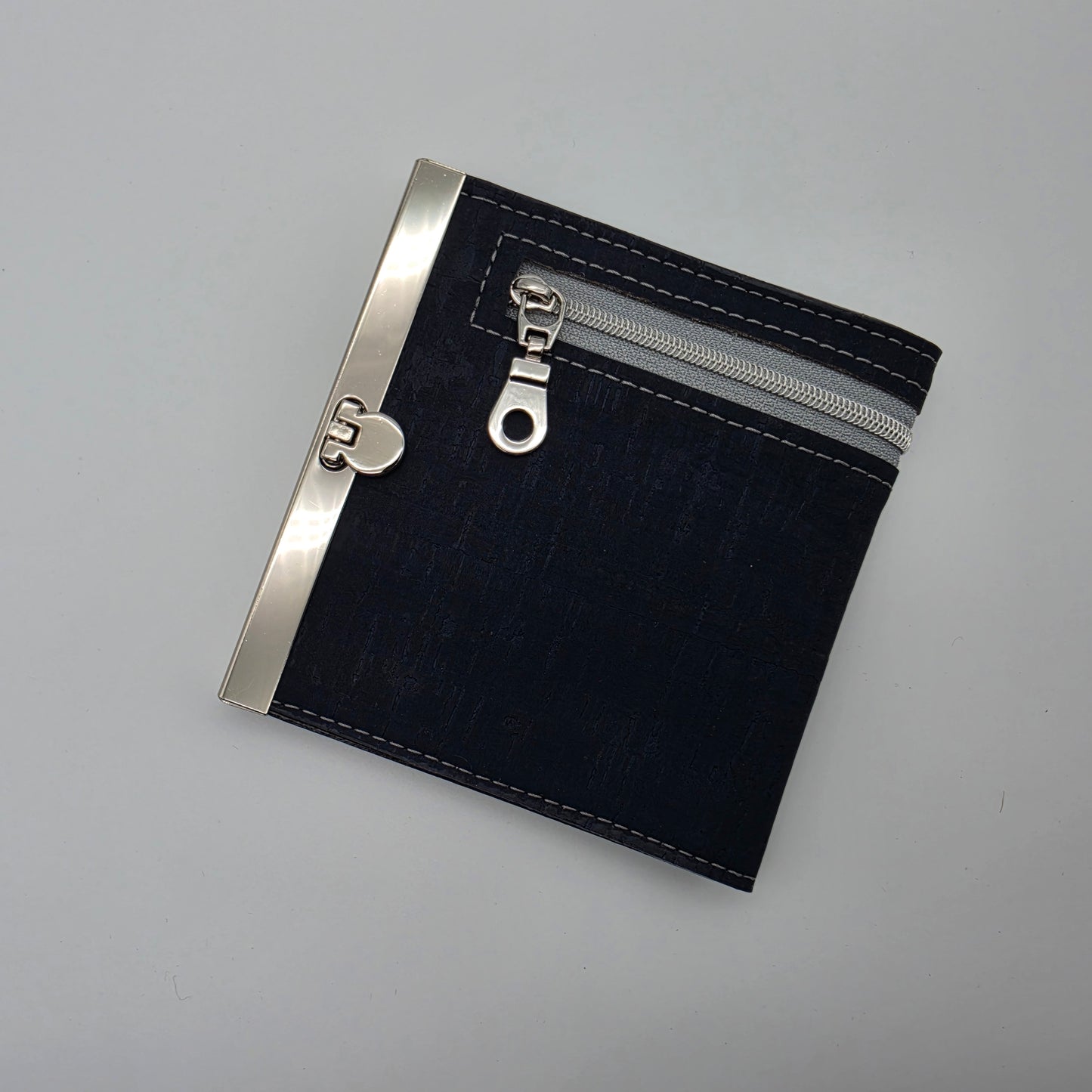 Cork Wallet - Navy