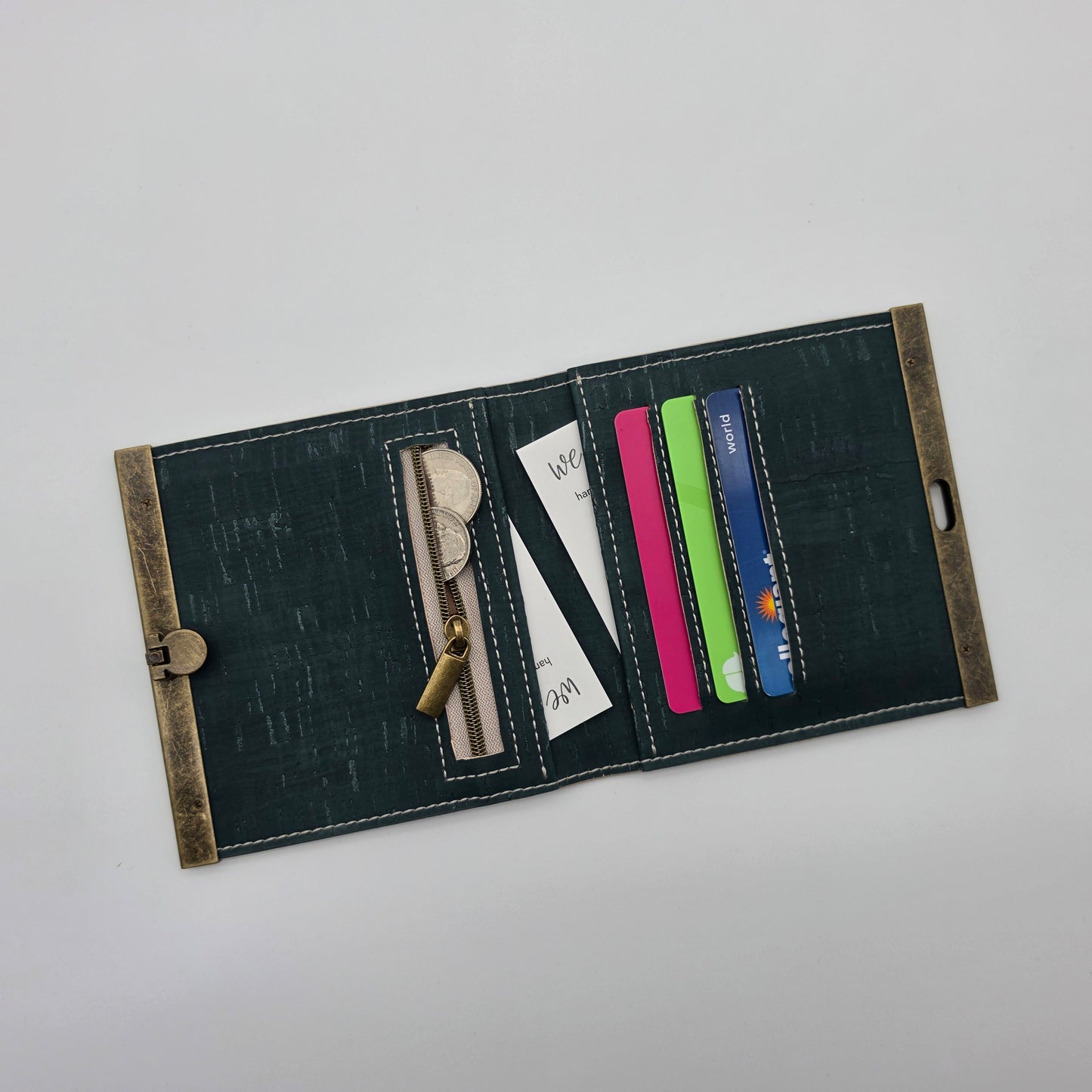 Cork Wallet - Jade