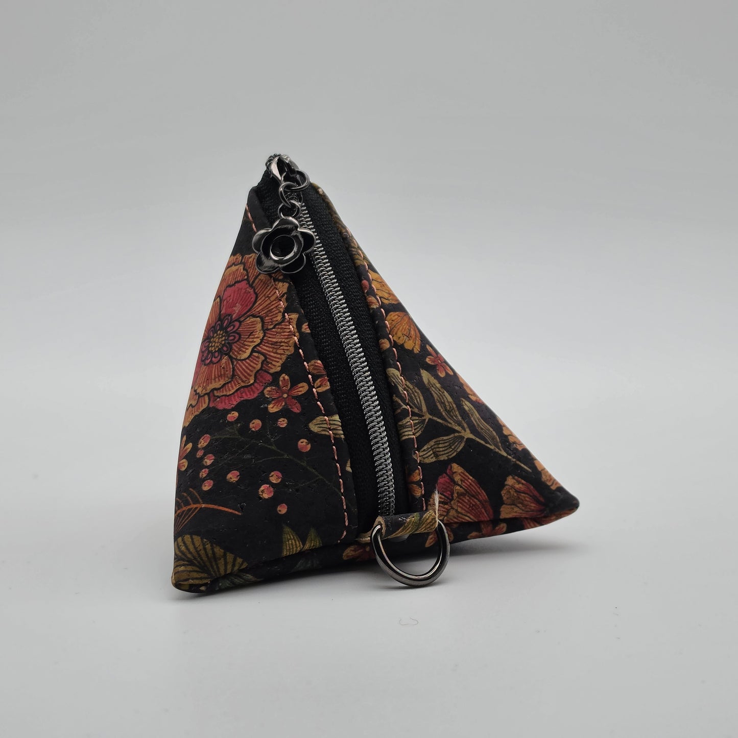 Pyramid Cork Key Keeper - Fall Floral
