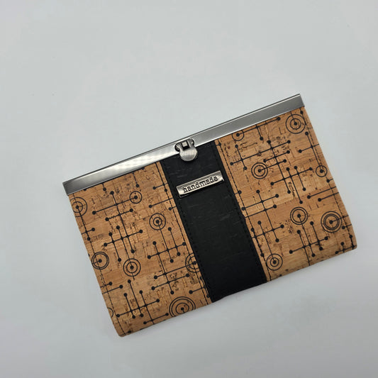 Compact Clutch Wallet - Fifties Abstract