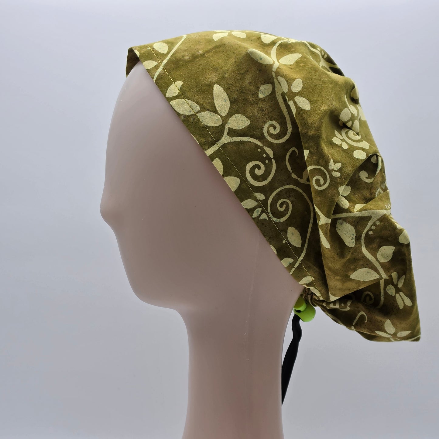Scrub Cap - Batik Yellow