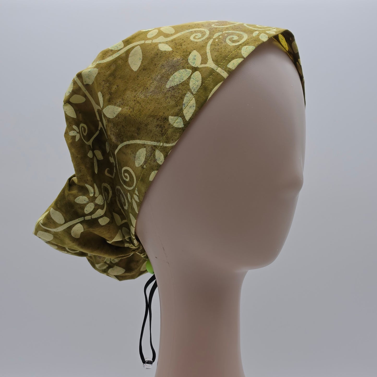 Scrub Cap - Batik Yellow