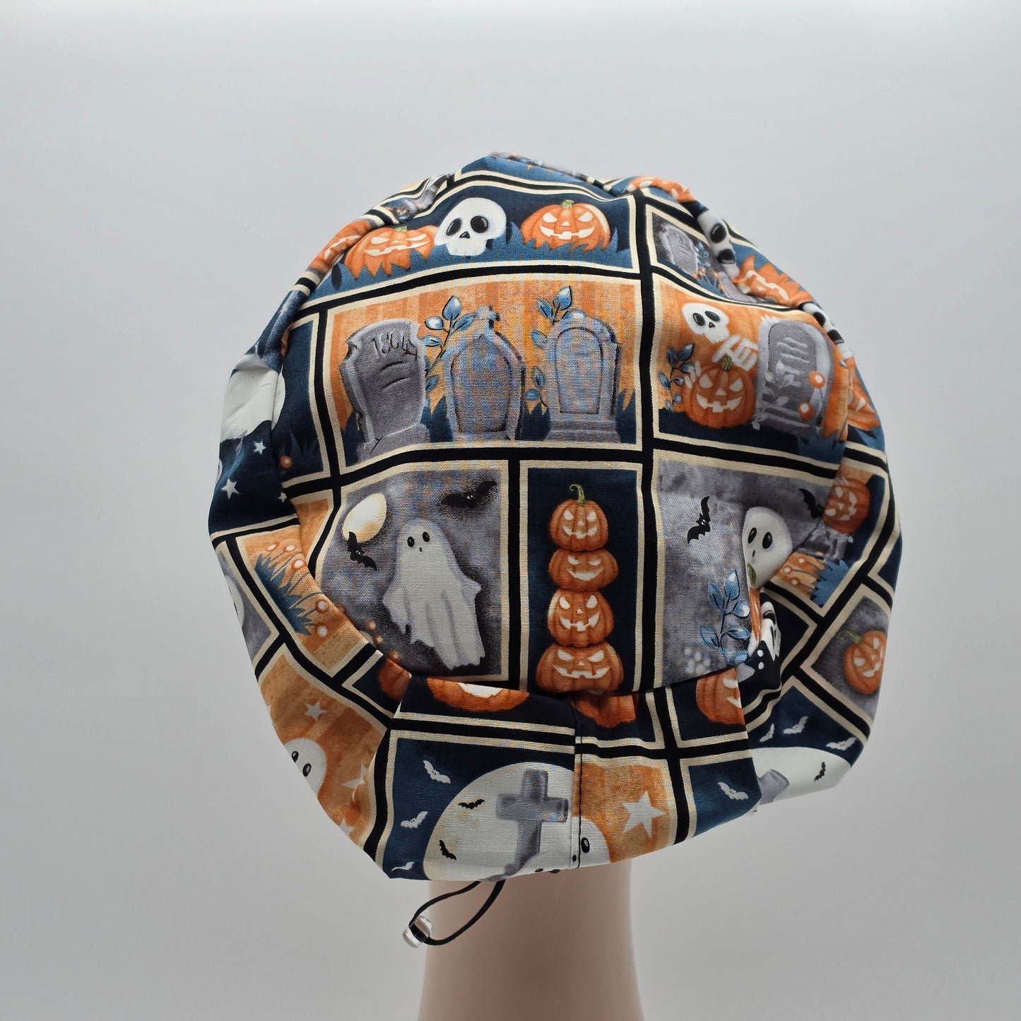 Scrub Cap -Halloween Blocks