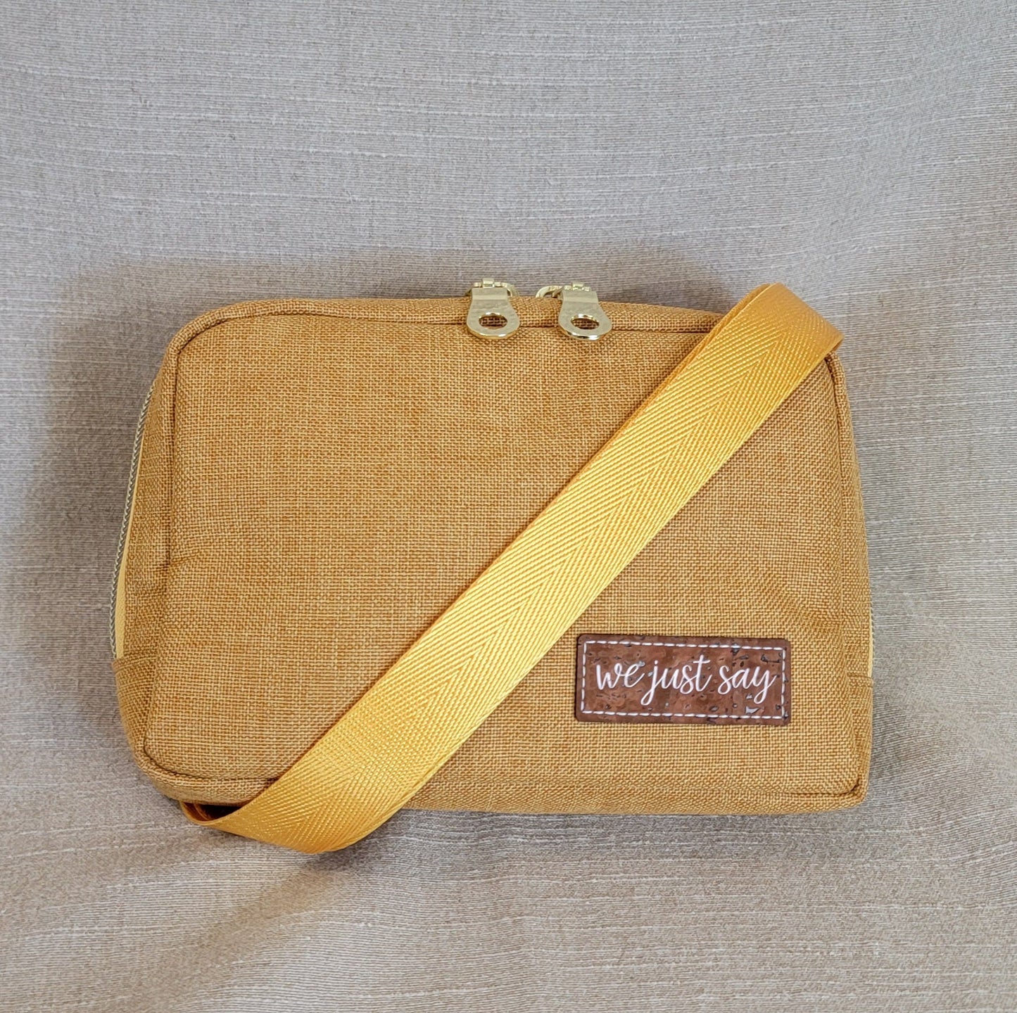 Crossbody Waist Pack - Yellow/Swirl