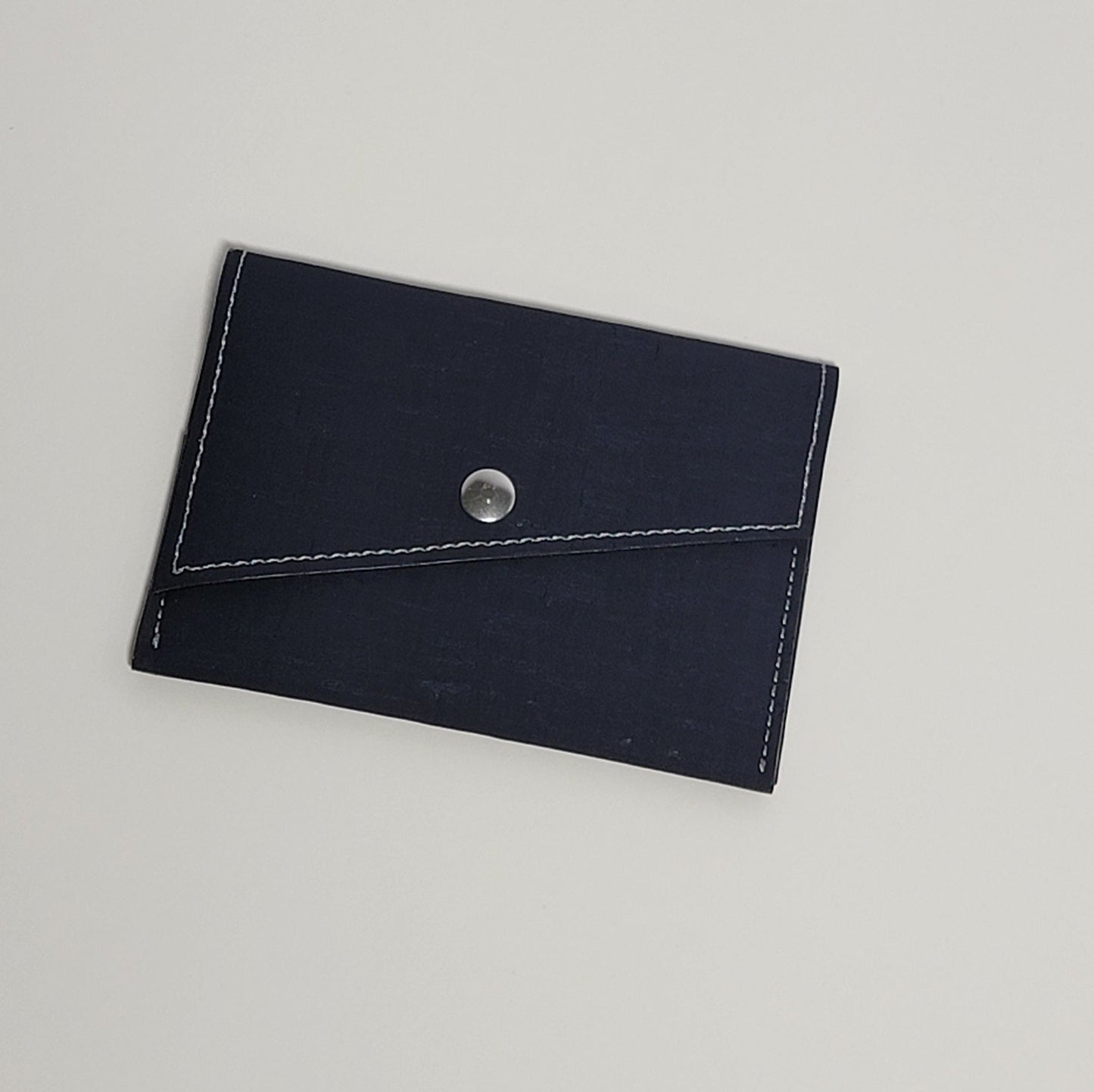 Slim Snap Card Wallet - Navy