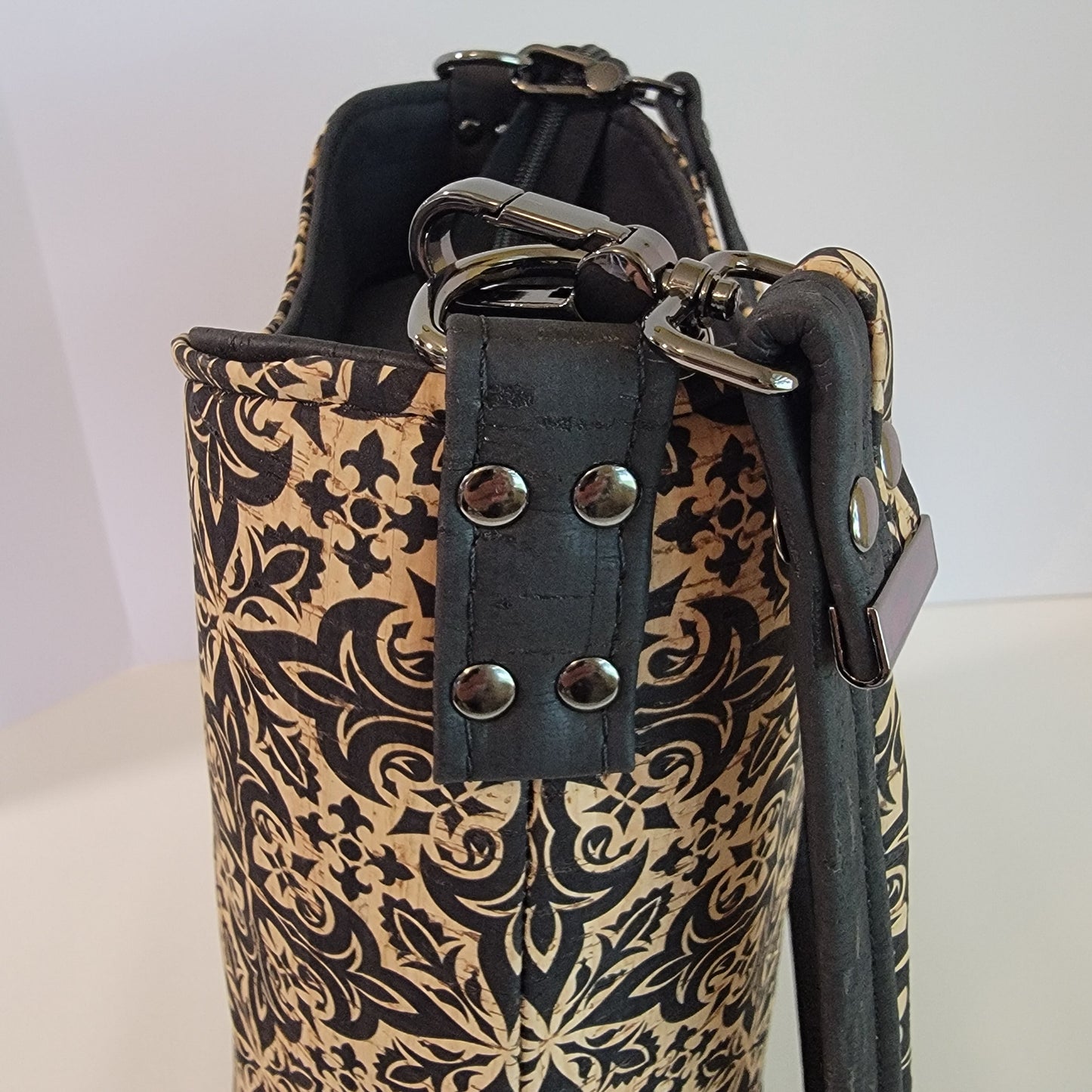 Handcrafted Cork Bucket Bag - Rebel